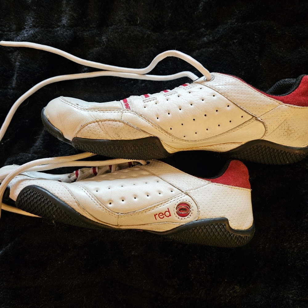 Red Brand Black and Red Sneakers